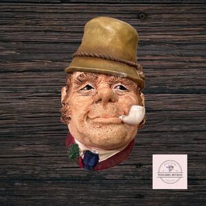 Vintage Bossons Chalkware Paddy Wall Head